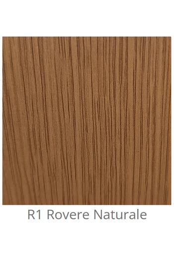 Customized laminated wood panel for indoor use color Natural Oak R1 thickness 6/7 mm
